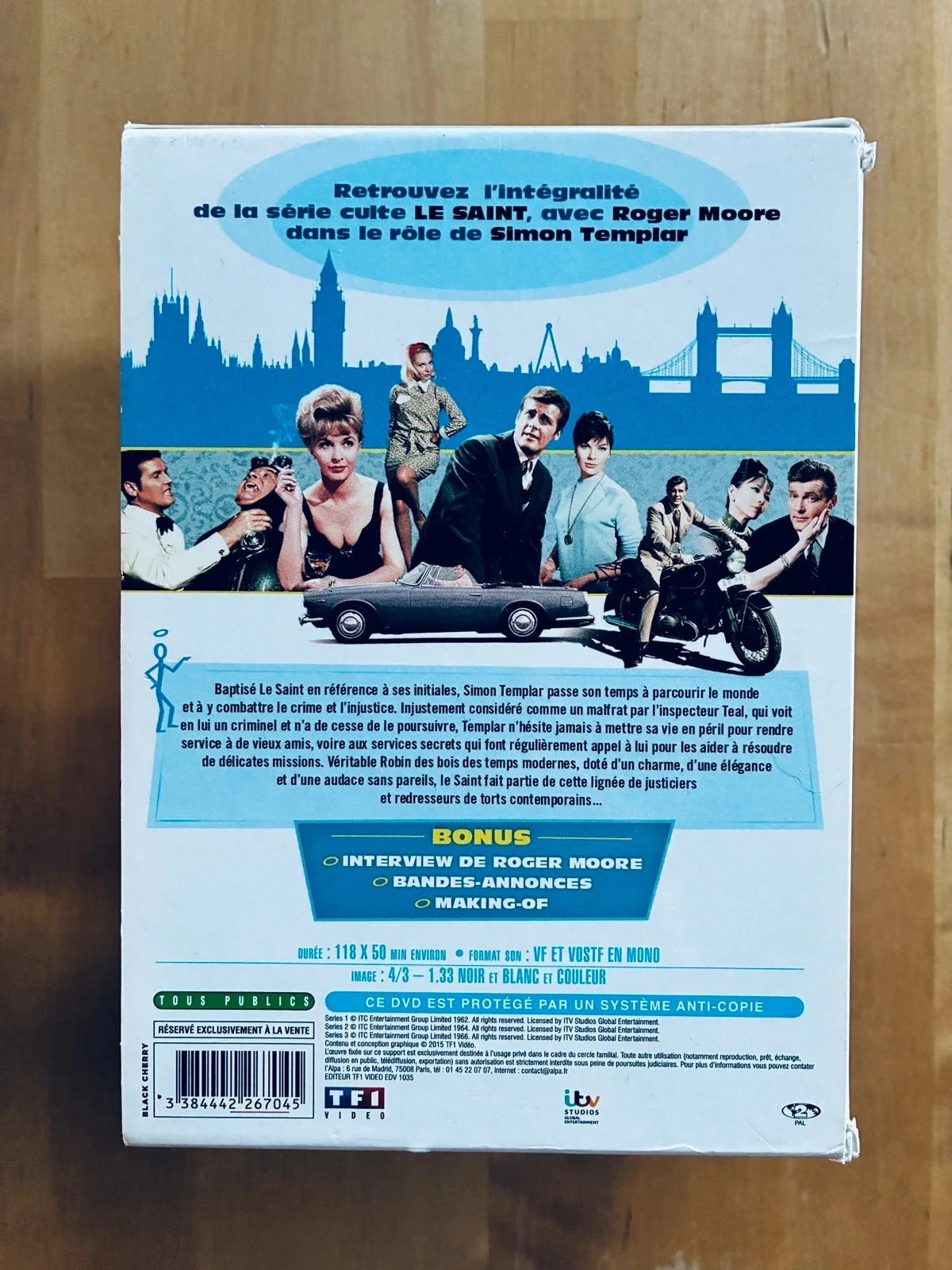 Box set 33 complete DVD series The Saint Roger Moore. – photo 3